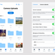 Dropbox on iOS only has access to the Camera Roll.